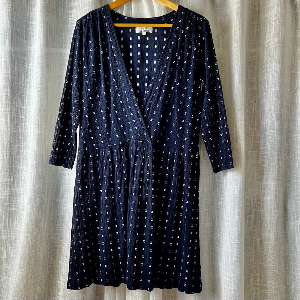 NWOT Damsel x Odells - Breezy Plunge Dress Size L